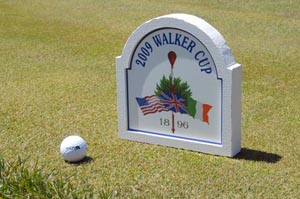 golf tee marker sign routed sign foam